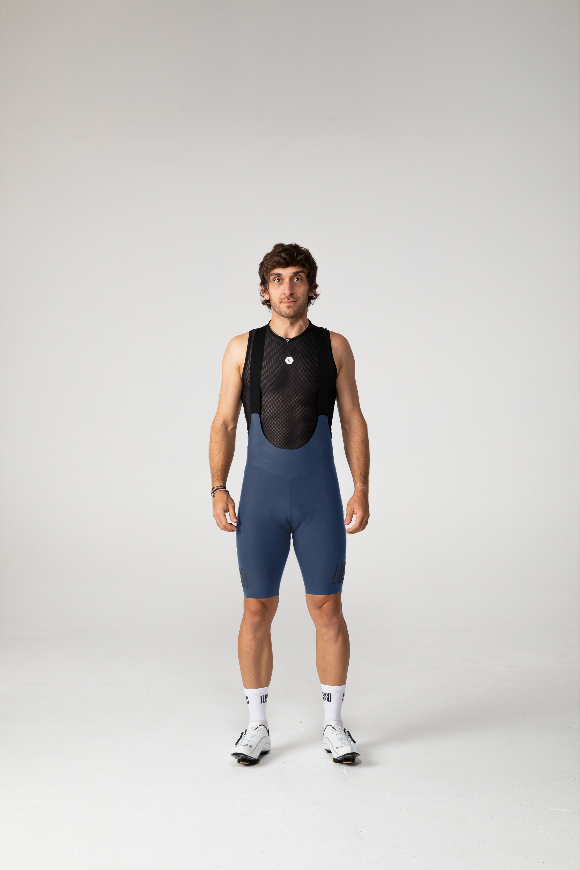 Paragon Signature Bib Shorts (Limited edition) - Petrol Blue - Lusso Cycle Wear