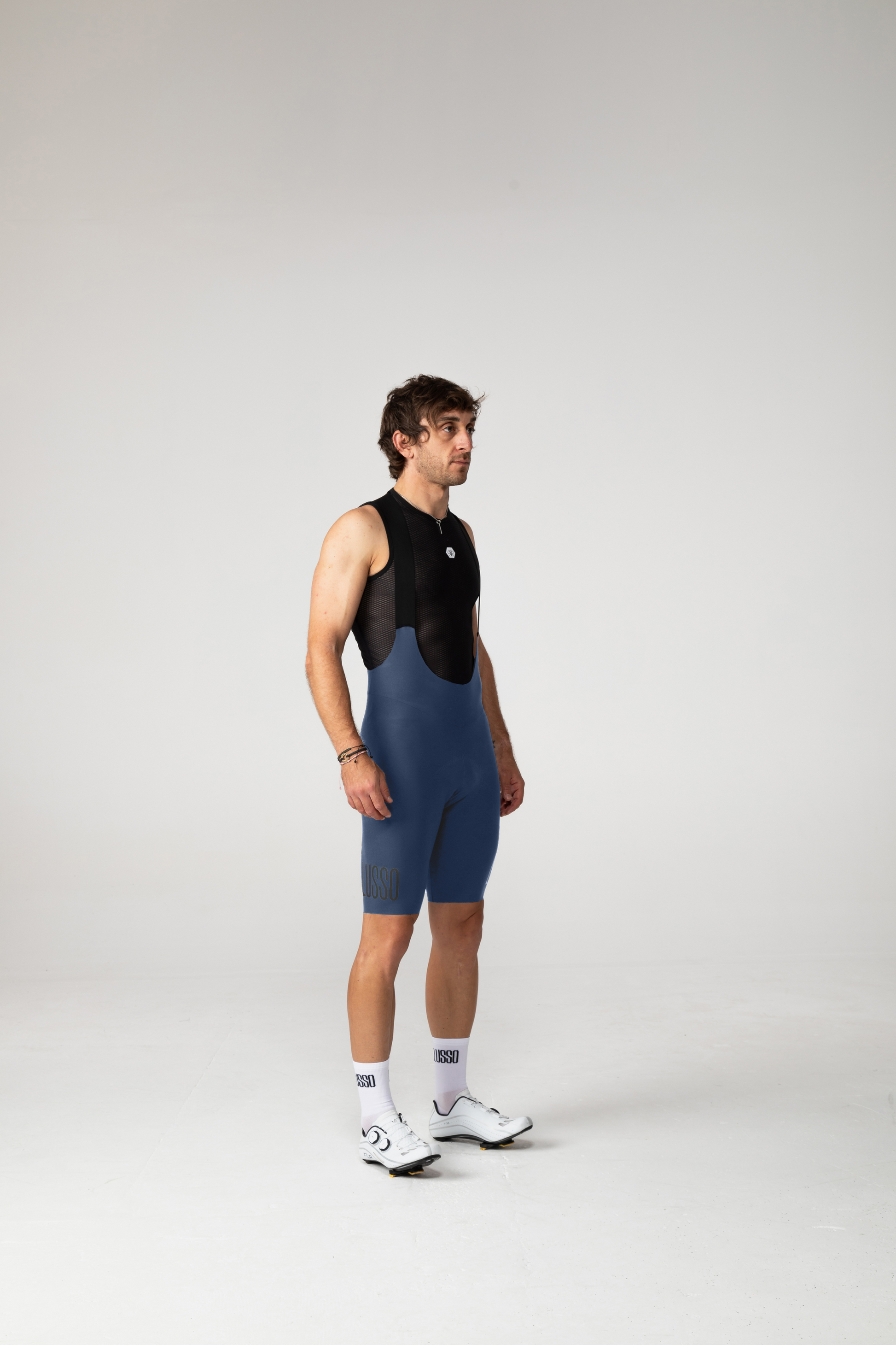 Paragon Signature Bib Shorts (Limited edition) - Petrol Blue - Lusso Cycle Wear