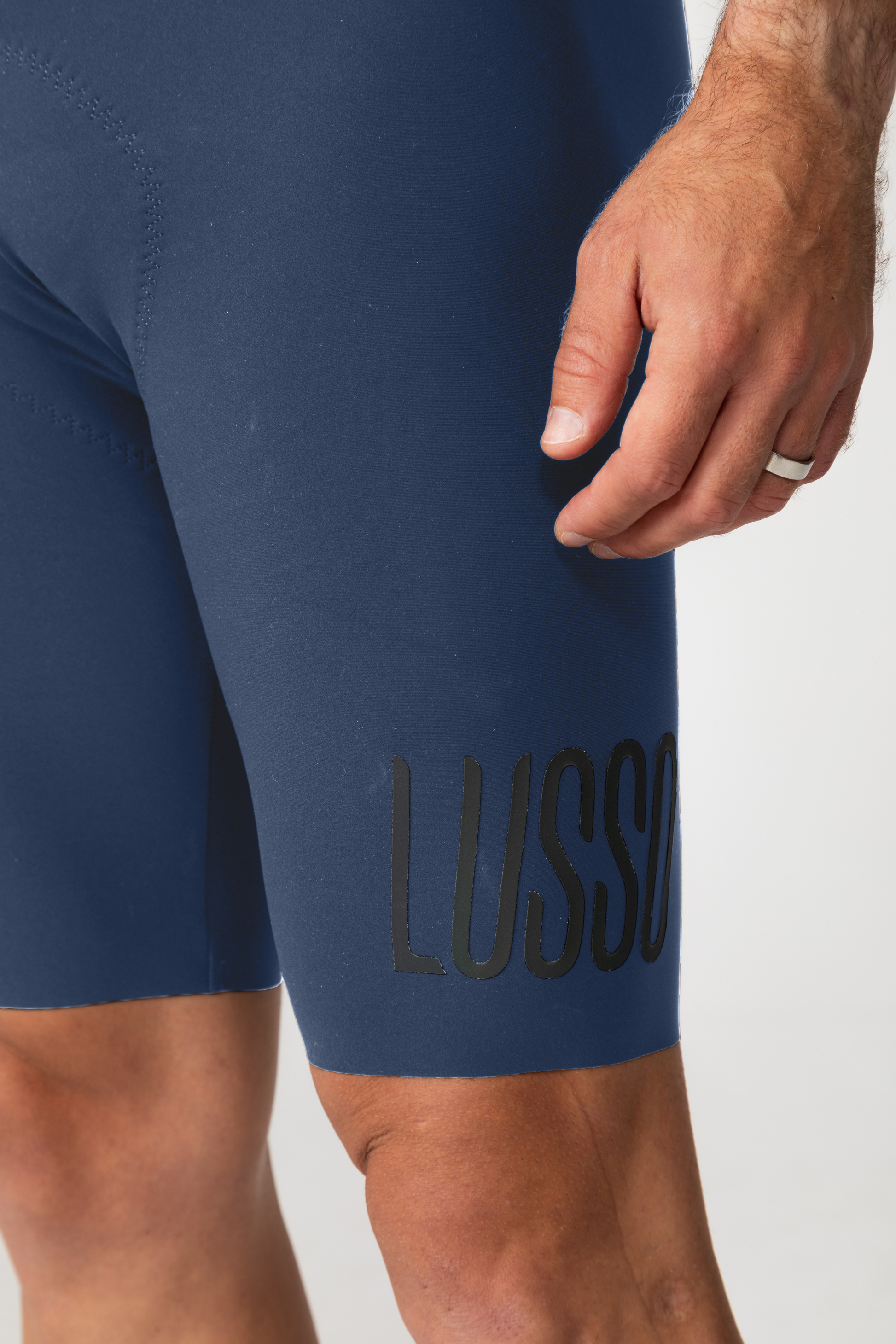 Paragon Signature Bib Shorts (Limited edition) - Petrol Blue - Lusso Cycle Wear