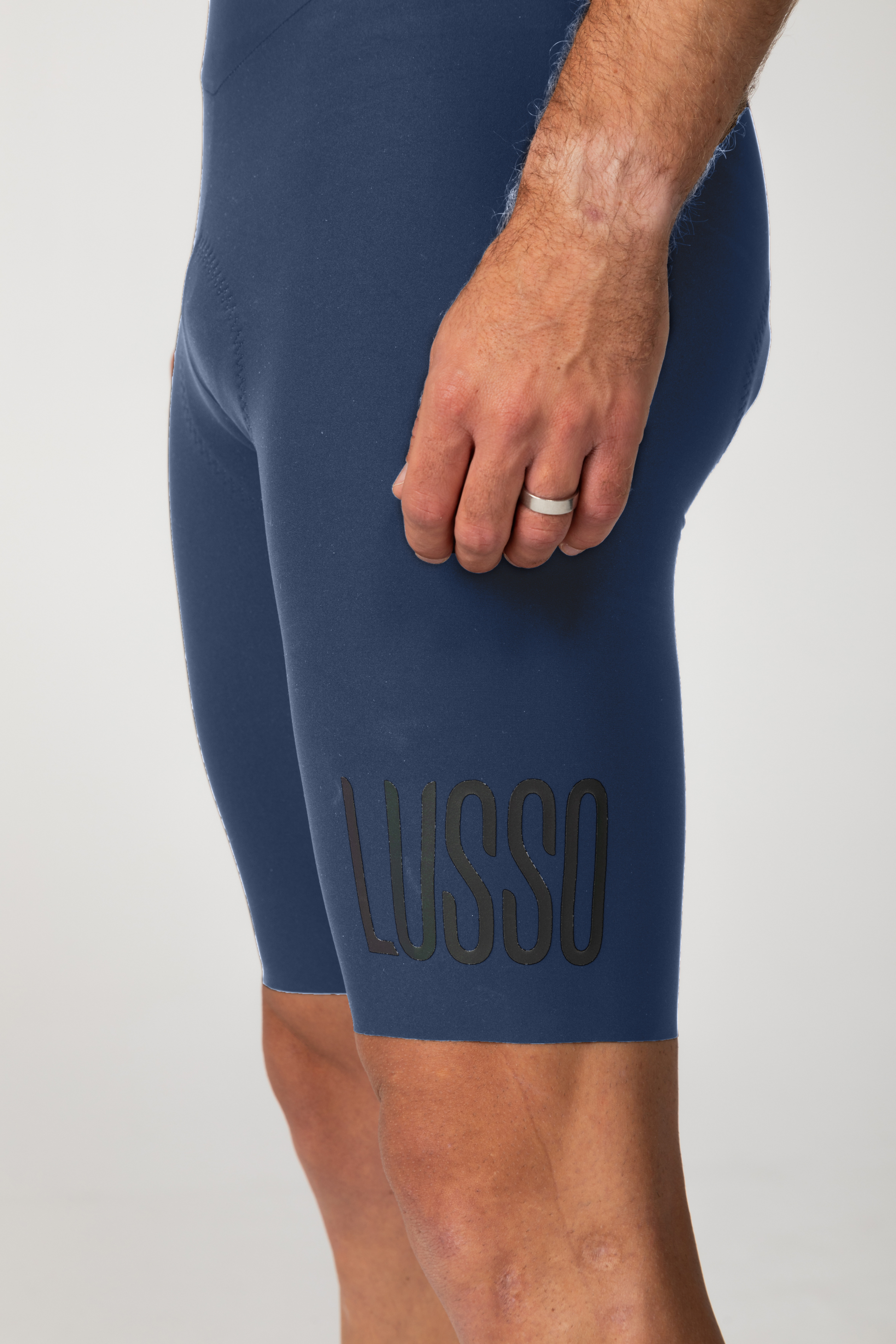 Paragon Signature Bib Shorts (Limited edition) - Petrol Blue - Lusso Cycle Wear