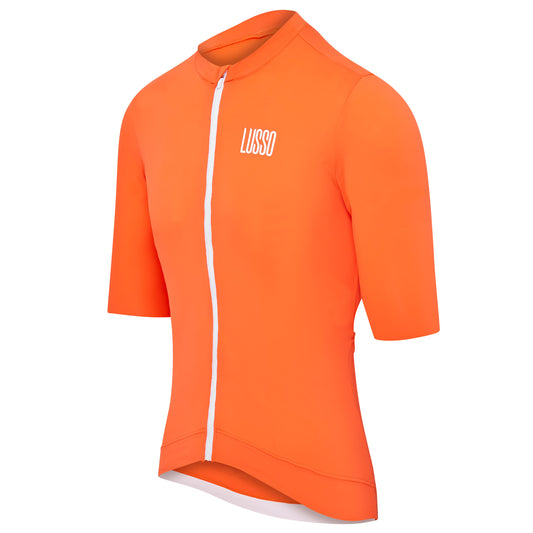 Unisex Paragon Jersey - Orange - Lusso Cycle Wear