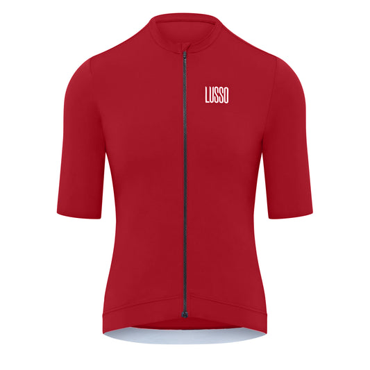 Unisex Paragon Jersey - Crimson - Lusso Cycle Wear