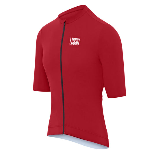 Unisex Paragon Jersey - Crimson - Lusso Cycle Wear