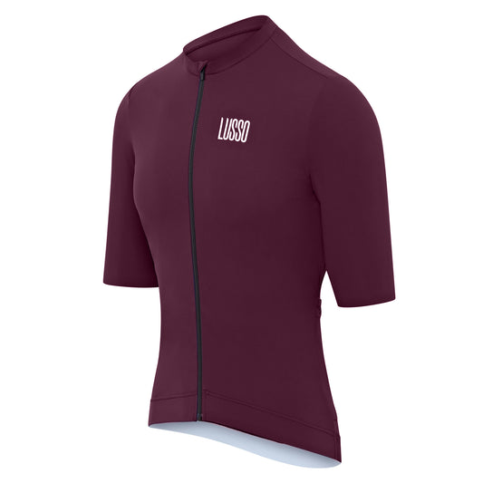 Unisex Paragon Jersey - Plum - Lusso Cycle Wear