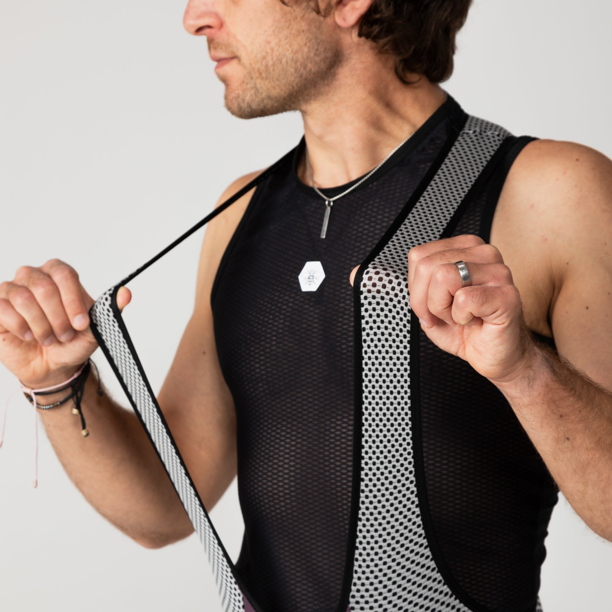 Perform Carbon Bib Shorts - Plum - Lusso Cycle Wear