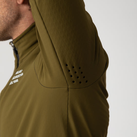 Paragon Deep Winter Jacket - Khaki - Lusso Cycle Wear