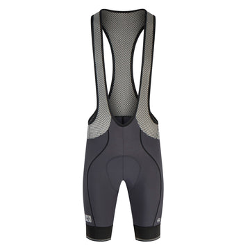 Perform Carbon Bib Shorts - Slate - Lusso Cycle Wear