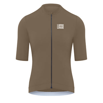 Unisex Paragon Jersey - Olive - Lusso Cycle Wear