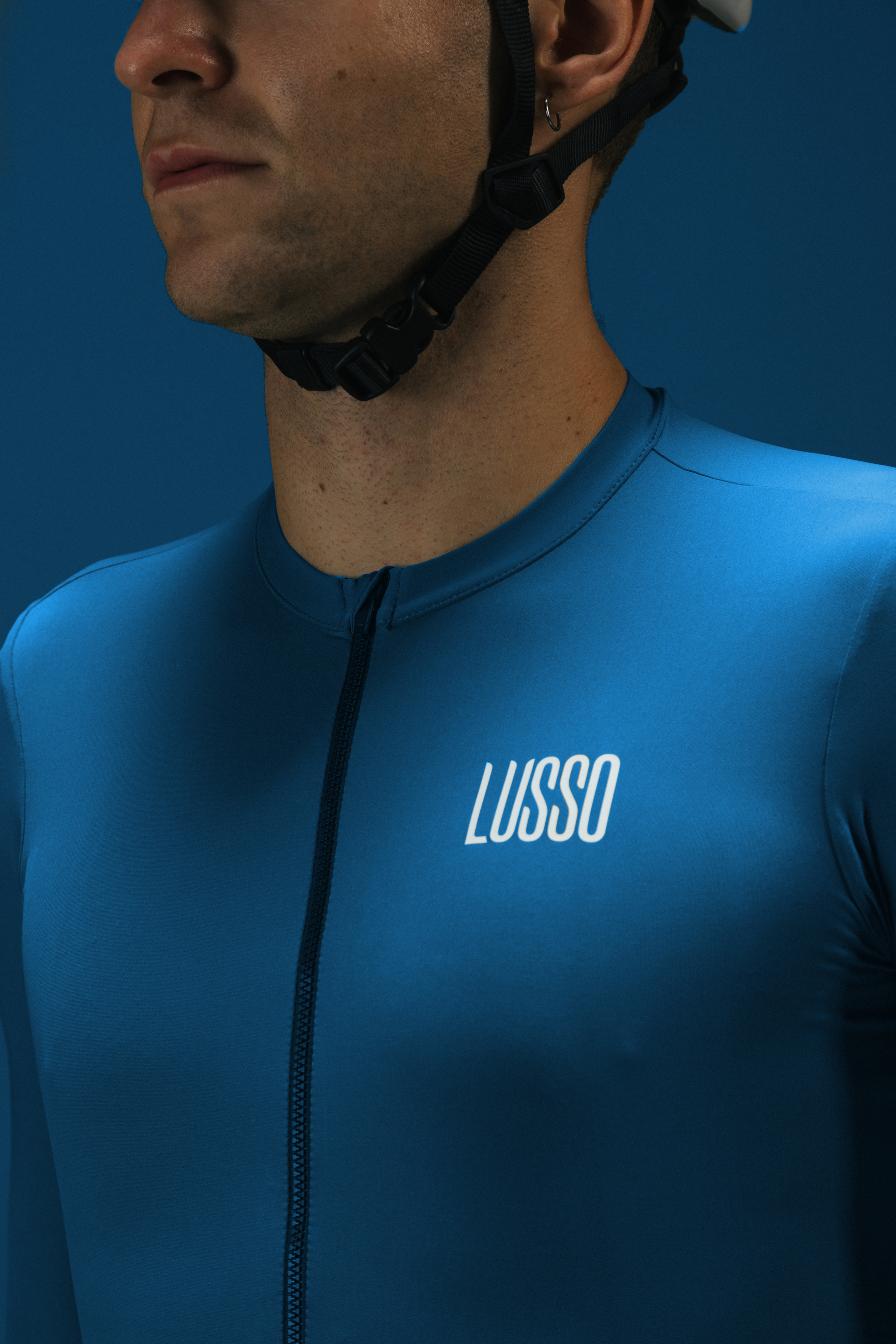 Unisex Paragon Jersey - Azure - Lusso Cycle Wear