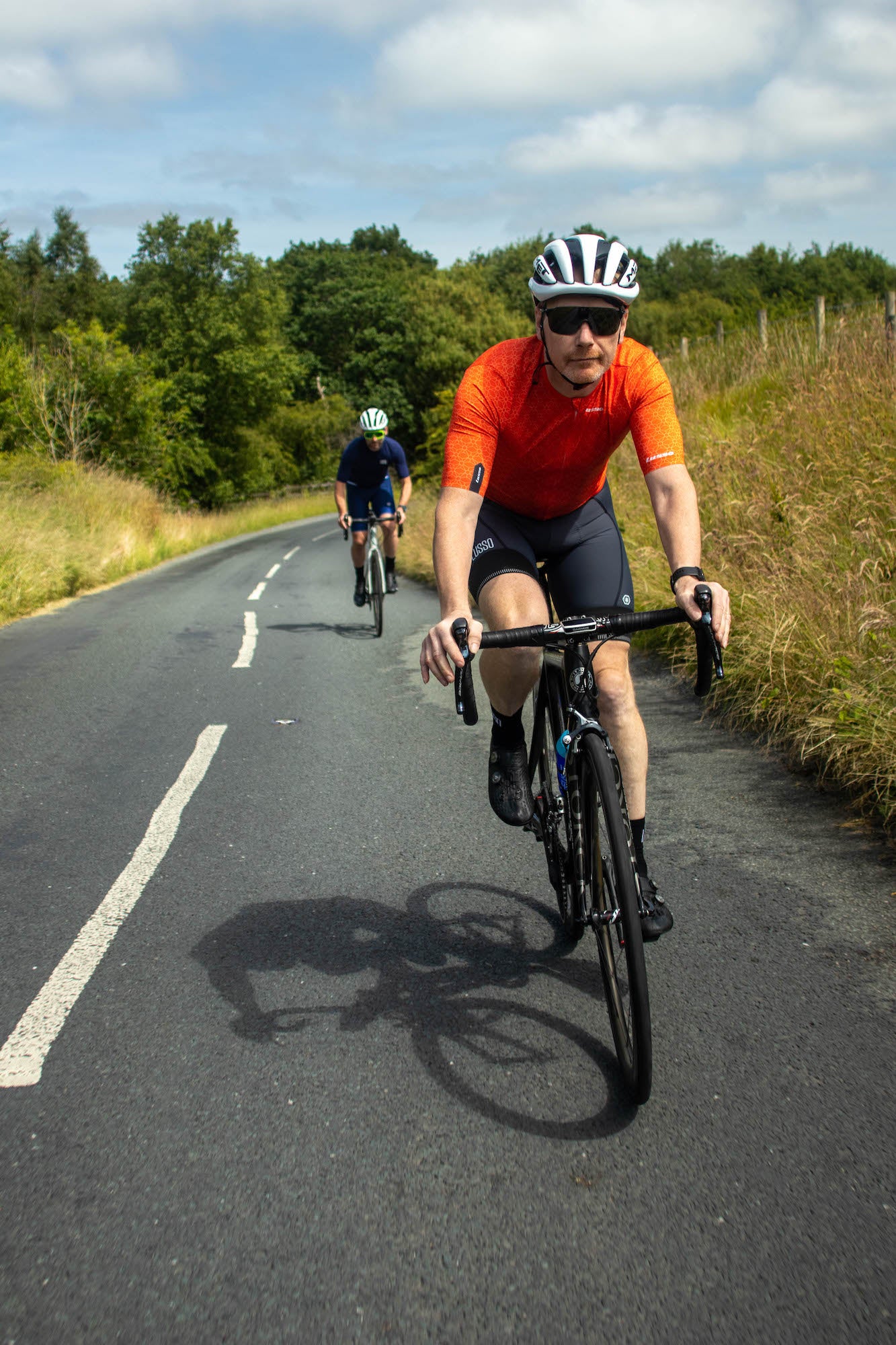 Perform Carbon Bib Shorts - Slate - Lusso Cycle Wear