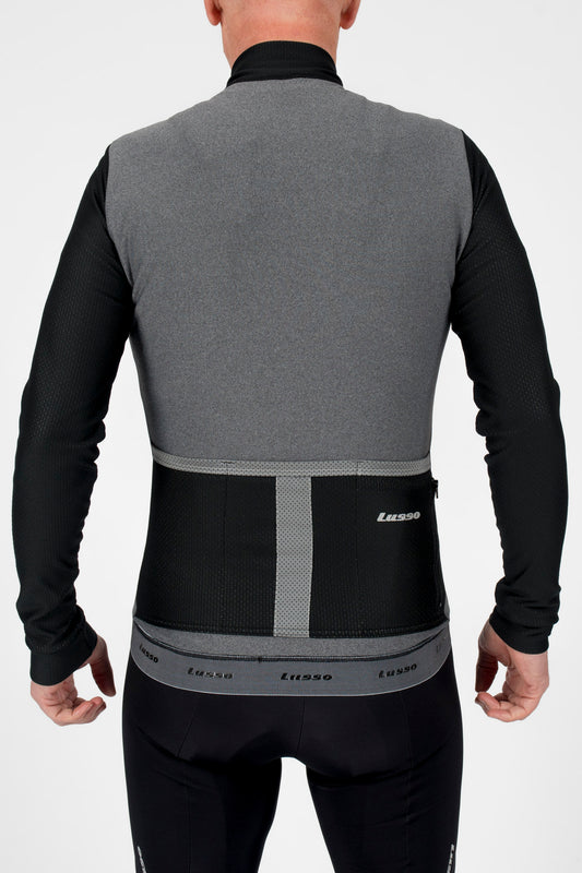 Grey Thermal Jersey - Lusso Cycle Wear