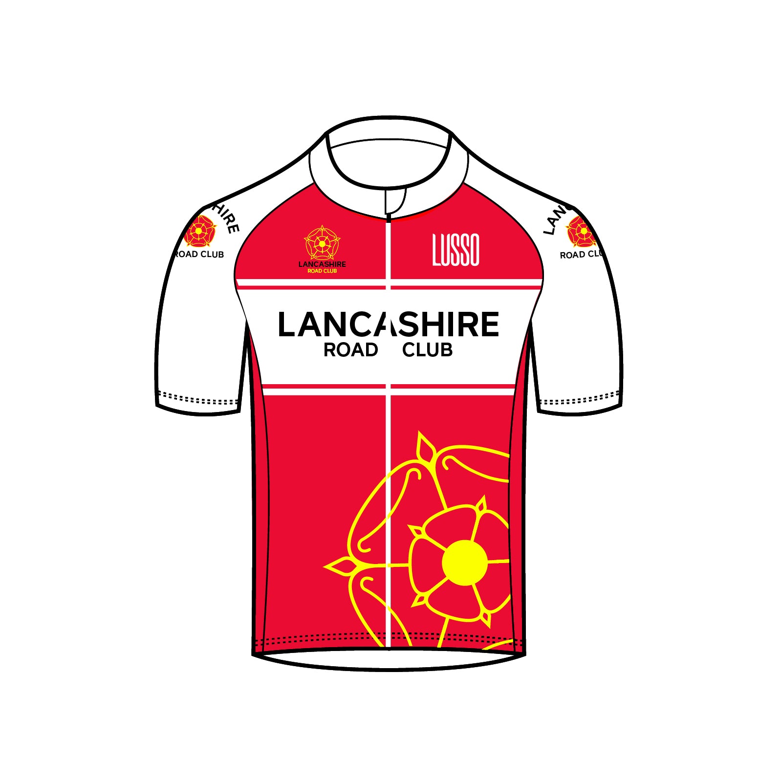 LRC primary jersey - Lusso Cycle Wear