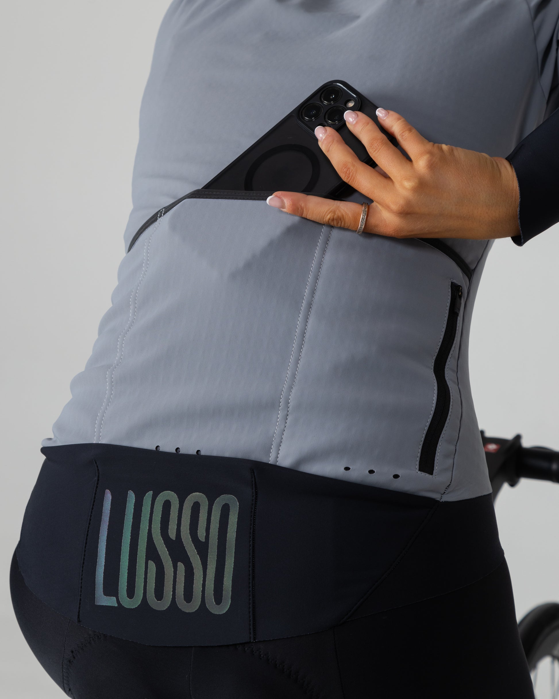 Paragon Deep Winter Jacket - Graphite - Lusso Cycle Wear