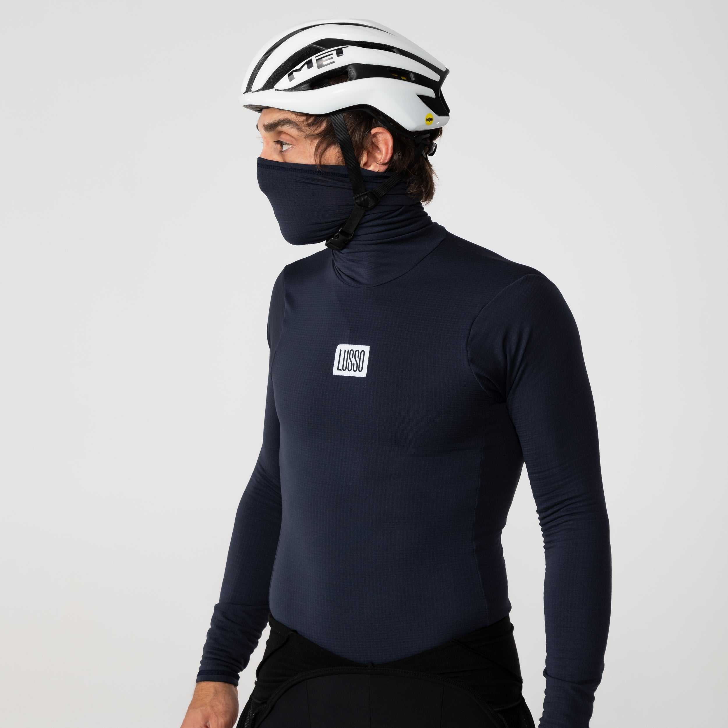 Deep winter windblock base layer outlet