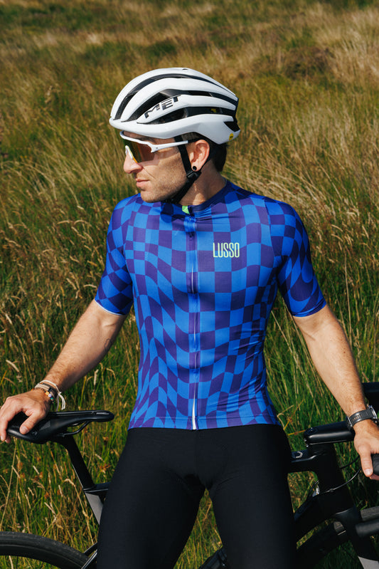 Perform Jersey - Chequers - Lusso Cycle Wear