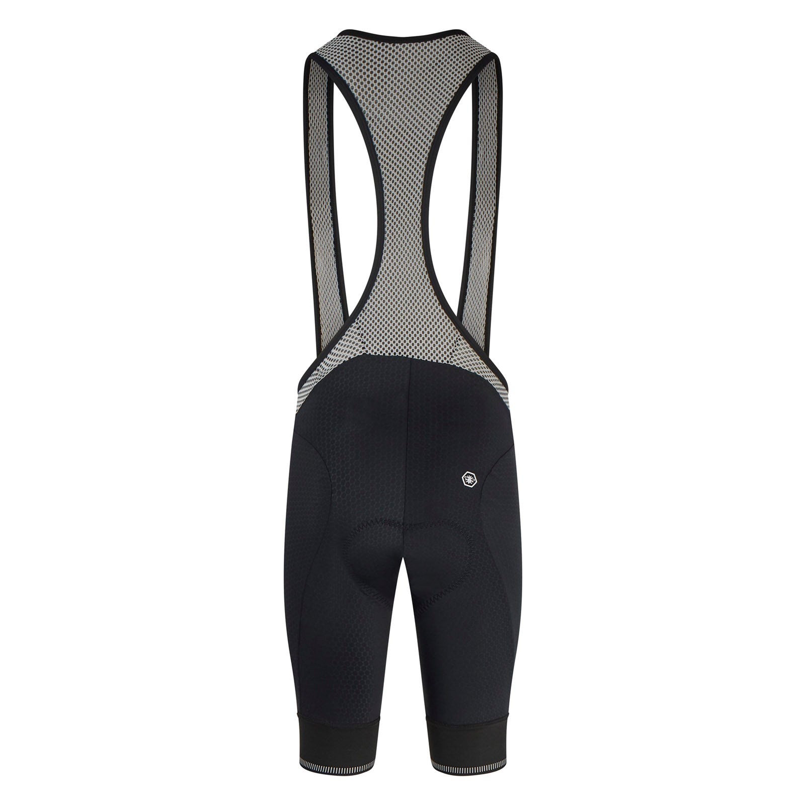 Perform Carbon Bib Shorts - Black Hex - Lusso Cycle Wear