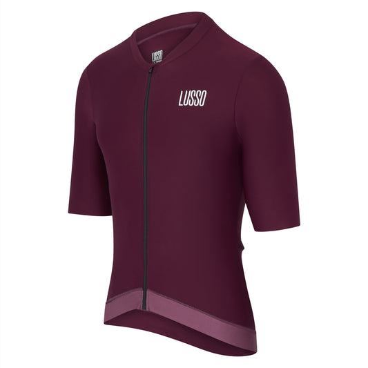 Paragon Jersey - Plum - Lusso Cycle Wear