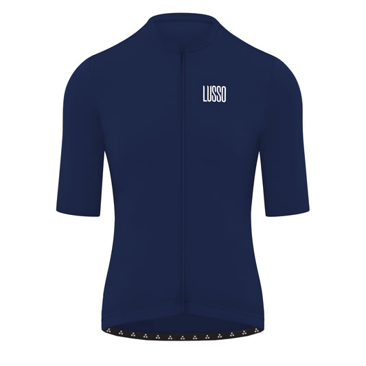 Unisex Paragon Jersey - Navy - Lusso Cycle Wear