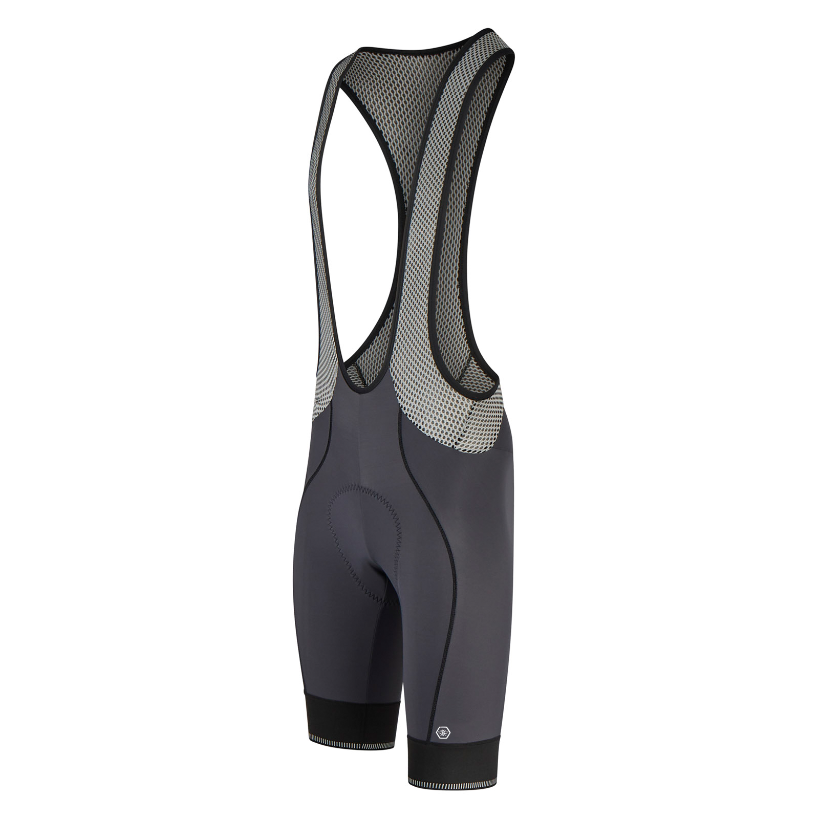 Perform Carbon Bib Shorts - Slate - Lusso Cycle Wear