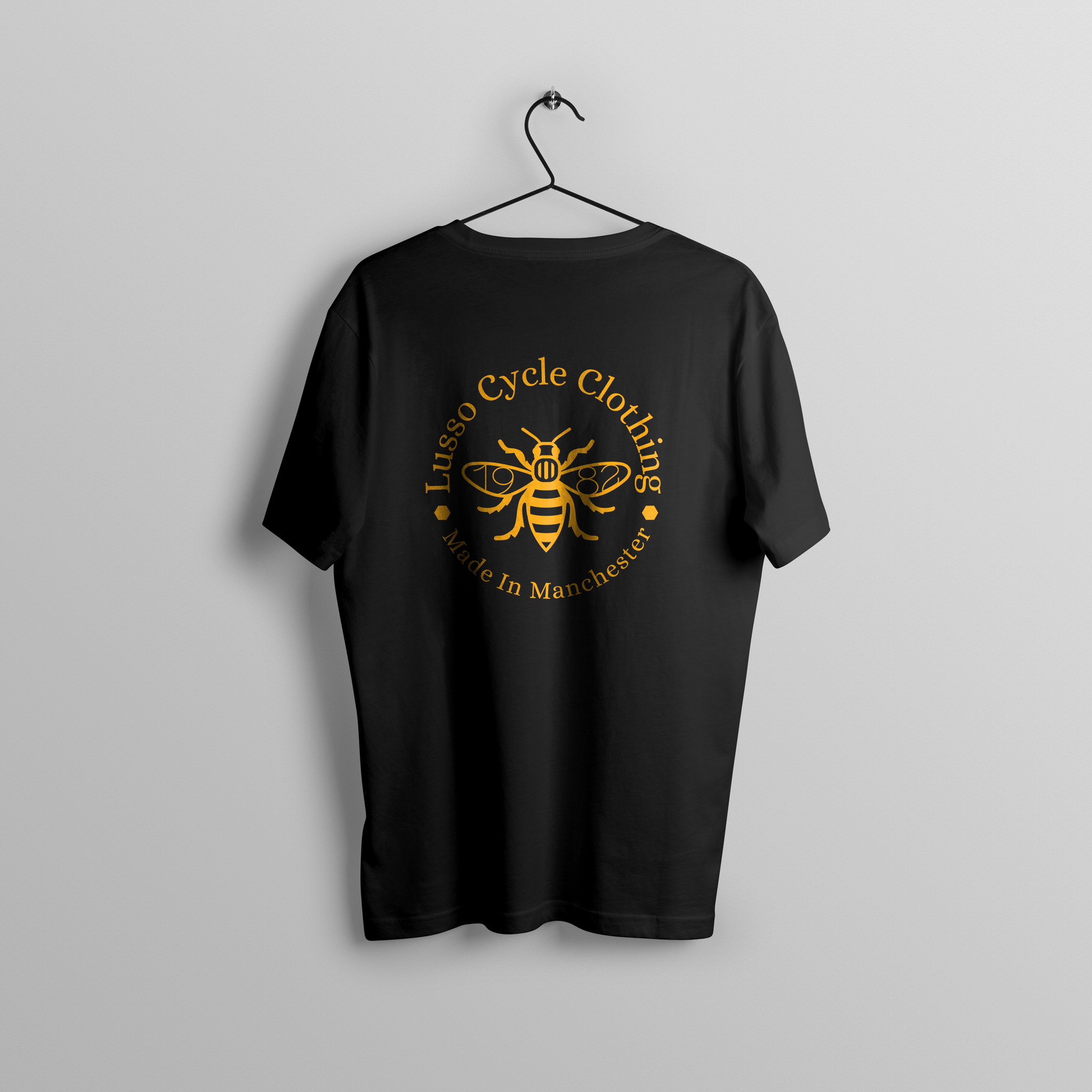 Manchester Bee T shirt - Lusso Cycle Wear