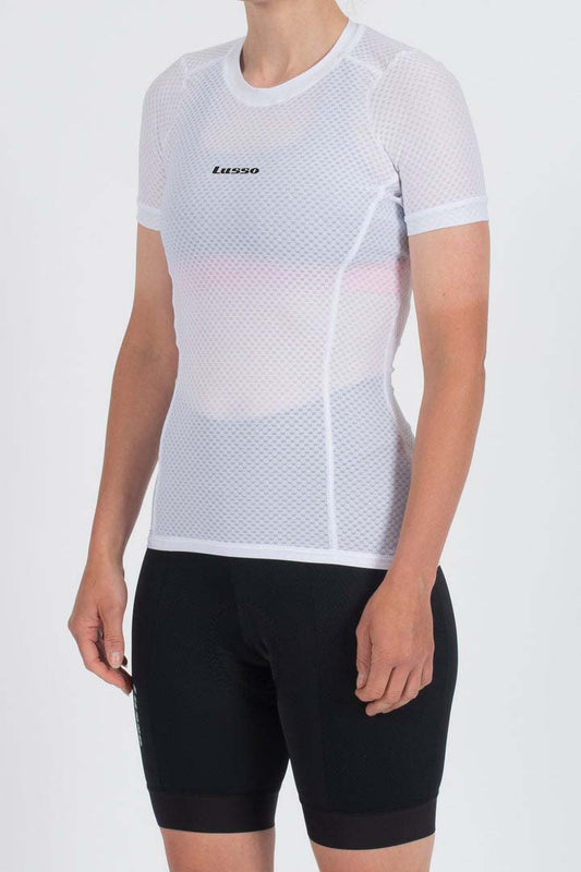 Race Base Mesh Short Sleeve - Womens - Lusso Cycle Wear