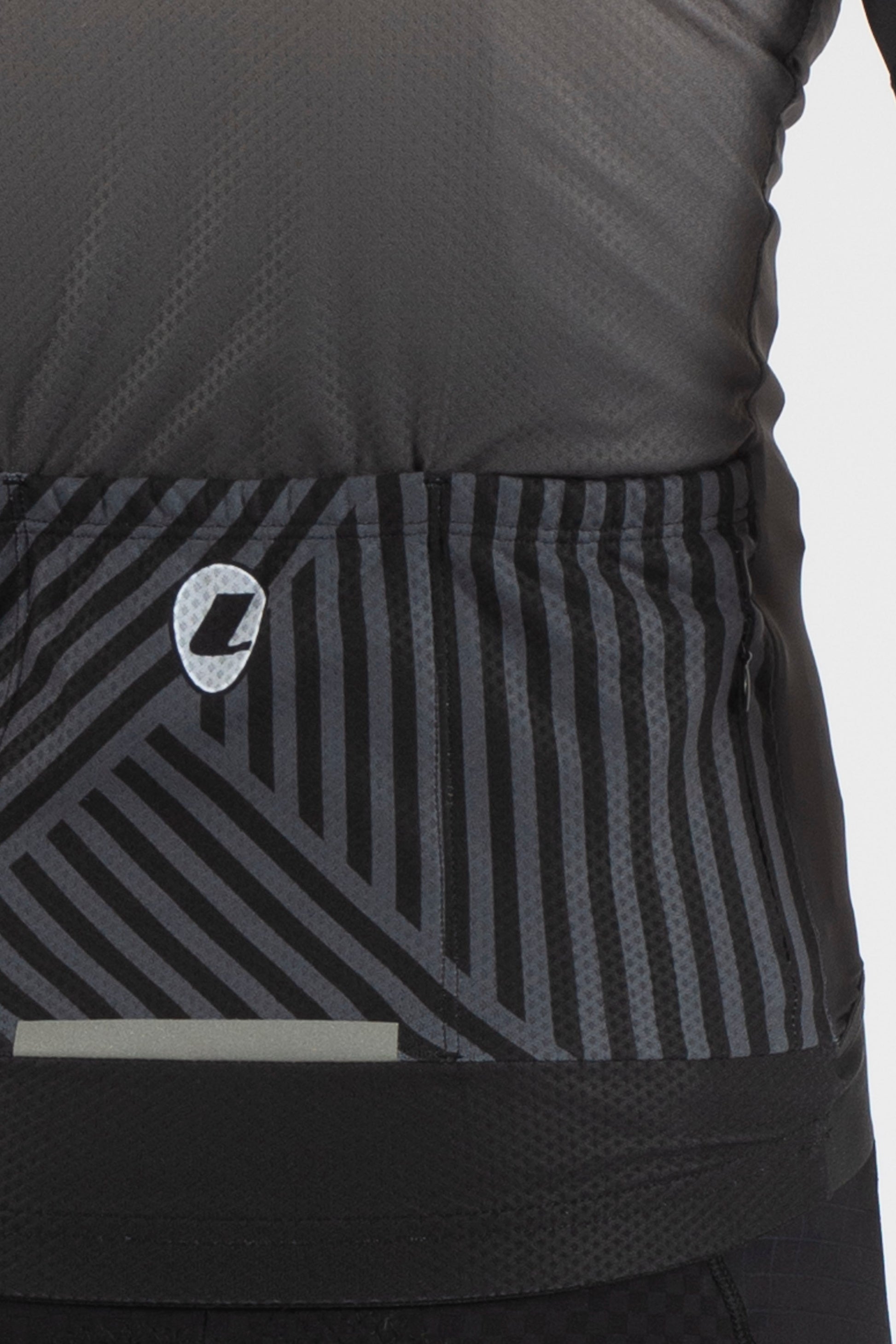 Fade Grey/Black Short Sleeve Jersey - Lusso Cycle Wear