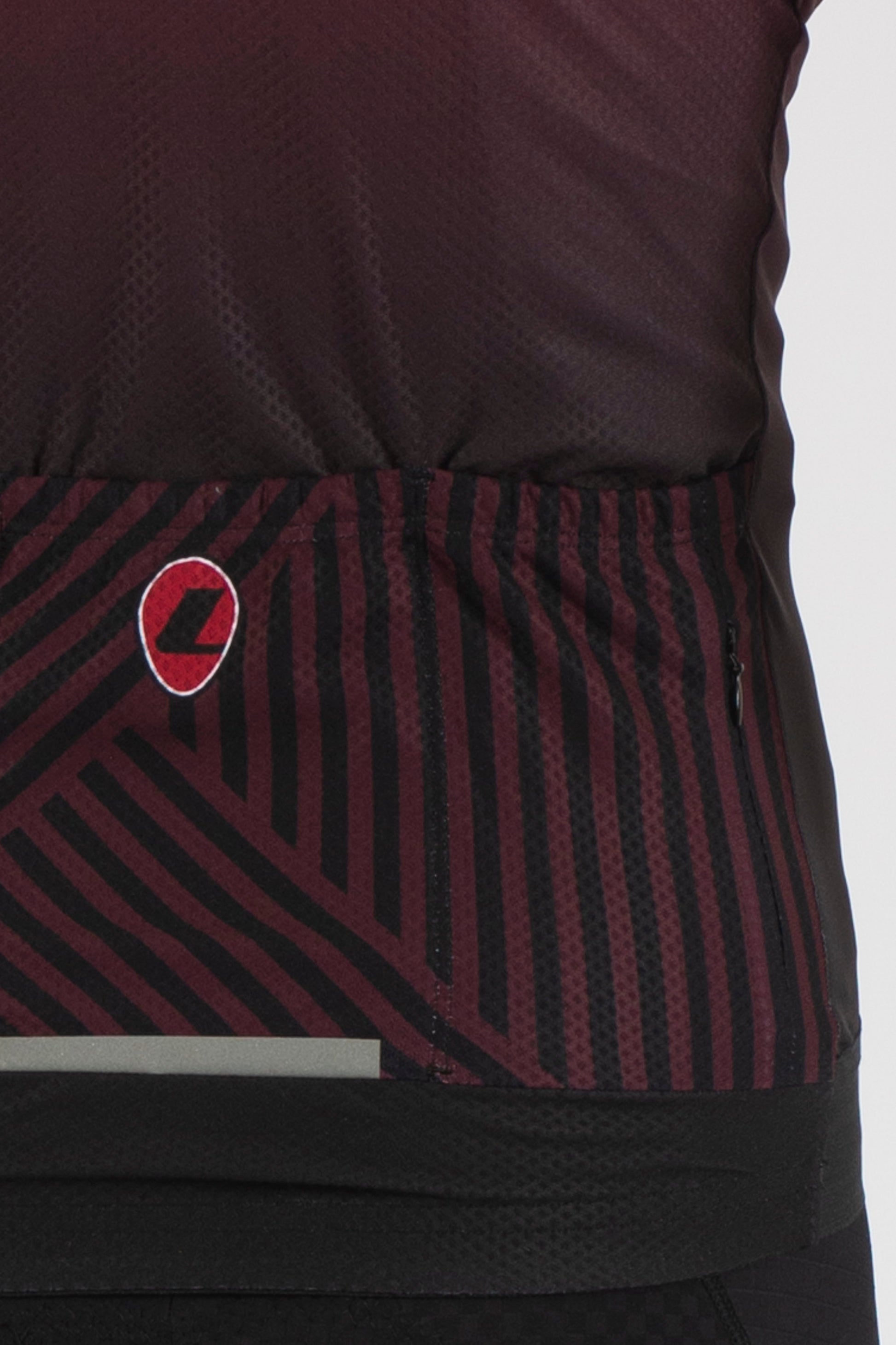 Fade Plum/Black Short Sleeve Jersey - Lusso Cycle Wear