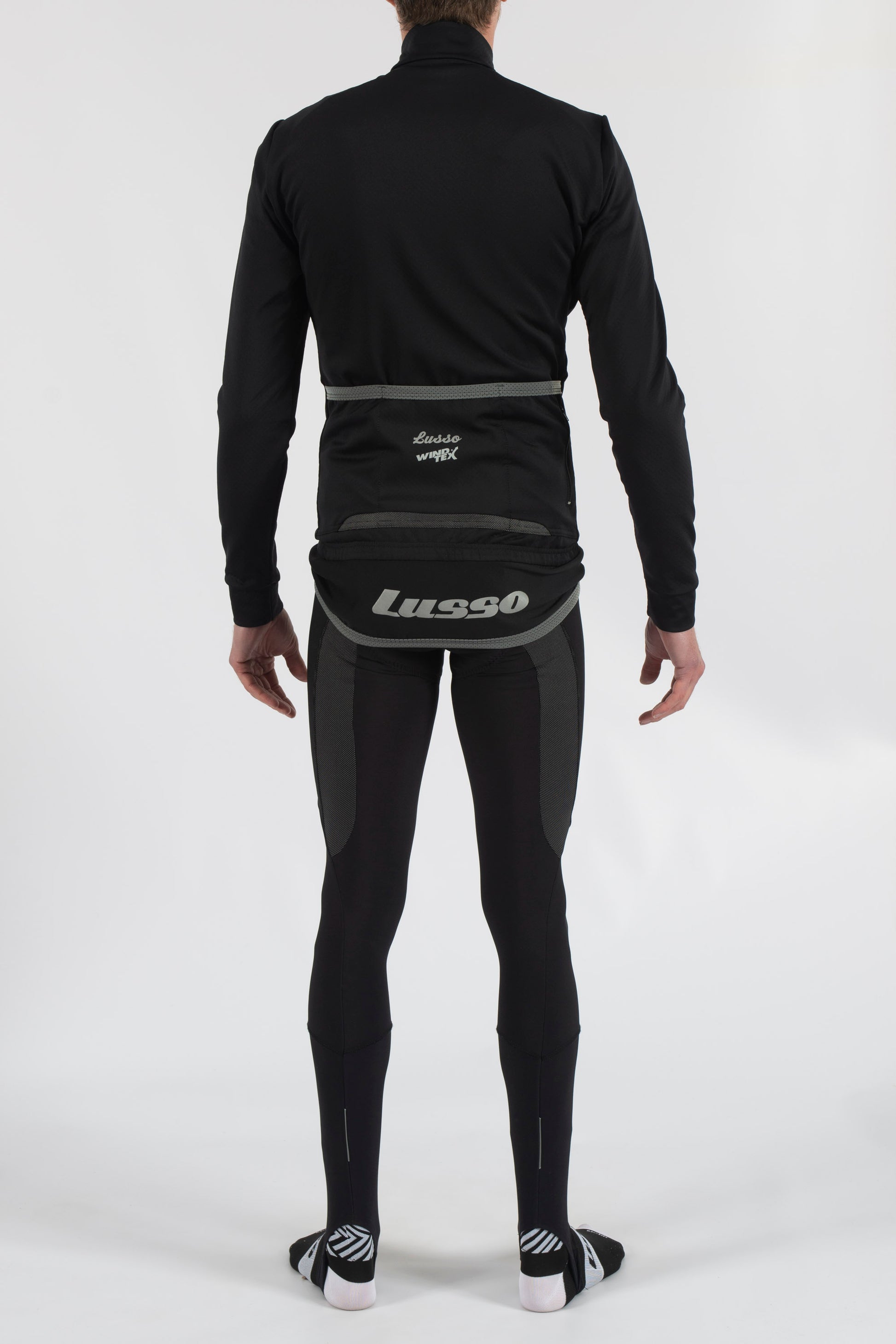 Aqua Repel v2 Jacket - Black - Lusso Cycle Wear