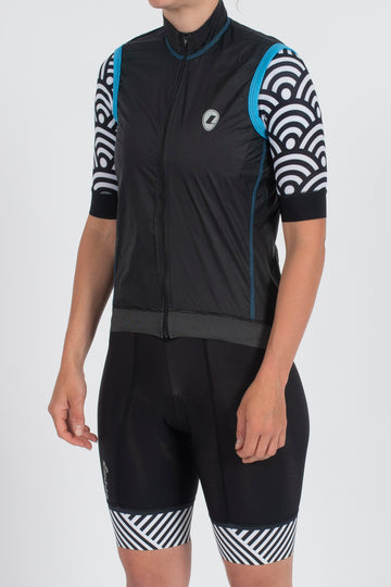 Gilet Black Womens - Lusso Cycle Wear