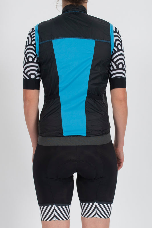 Gilet Black Womens - Lusso Cycle Wear