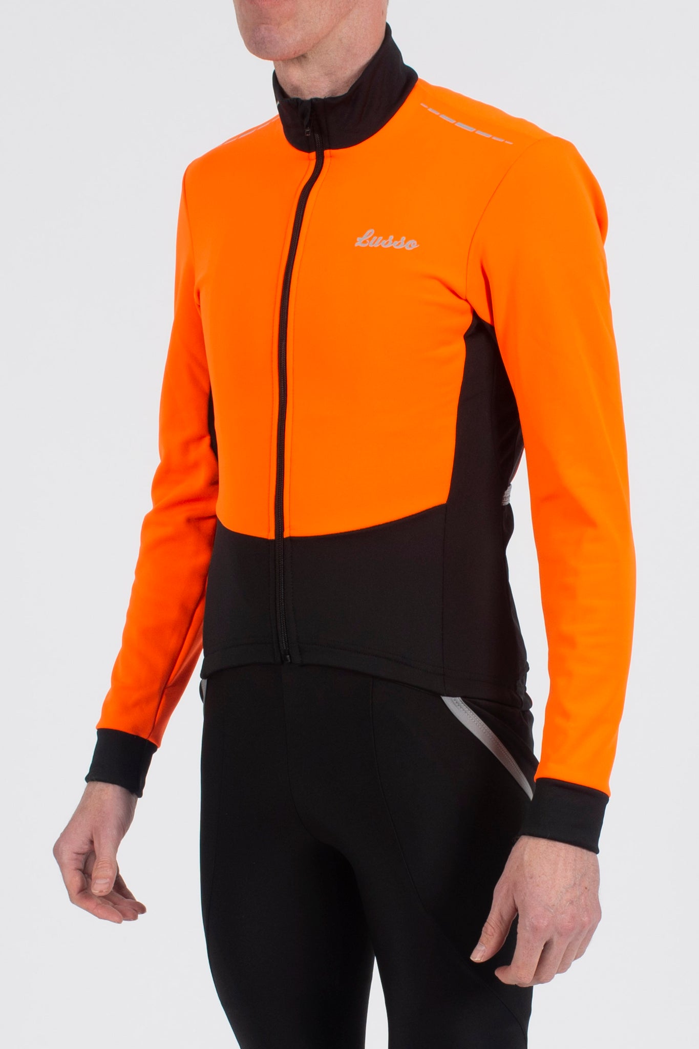 Aqua Extreme V2 Jacket - Orange - Lusso Cycle Wear