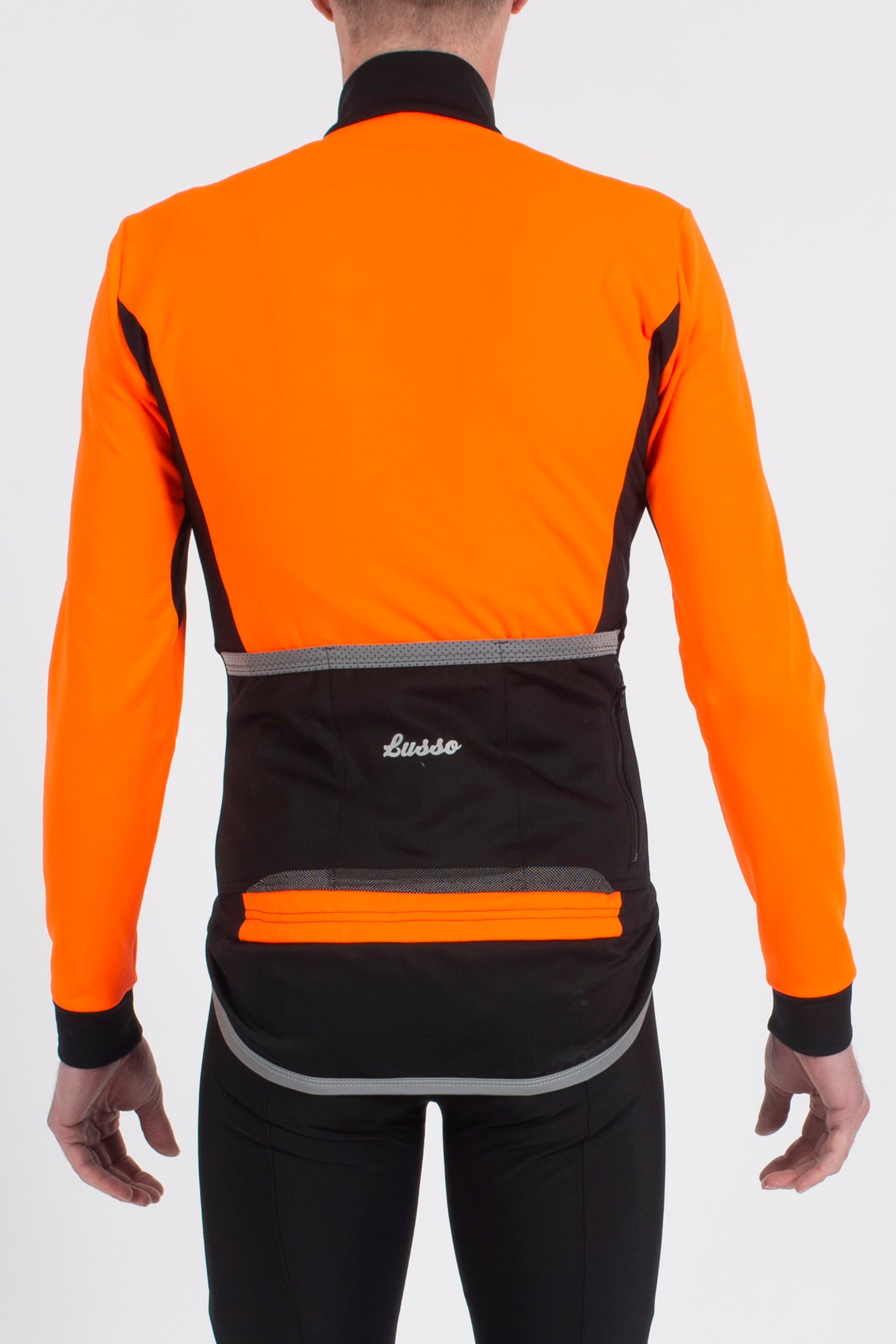 Aqua Extreme V2 Jacket - Orange - Lusso Cycle Wear