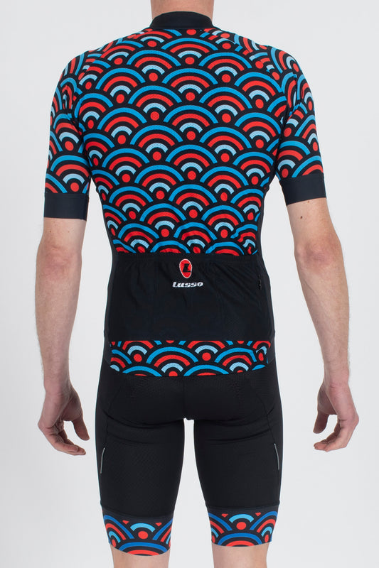 Hacienda Multi Short Sleeve Jersey - Lusso Cycle Wear