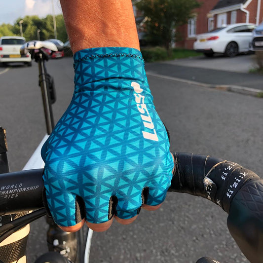 Momentum Summer Glove Teal - Lusso Cycle Wear