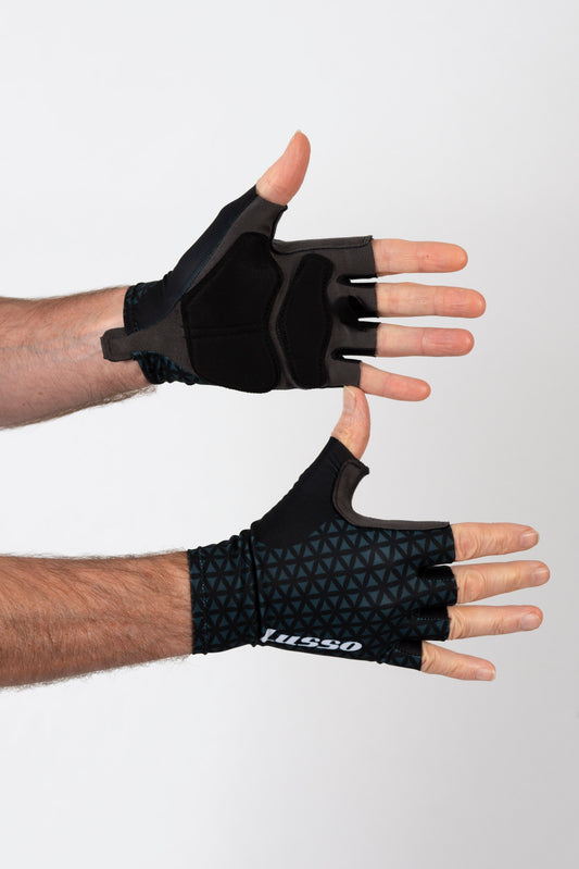 Momentum Summer Glove Grey/Black - Lusso Cycle Wear