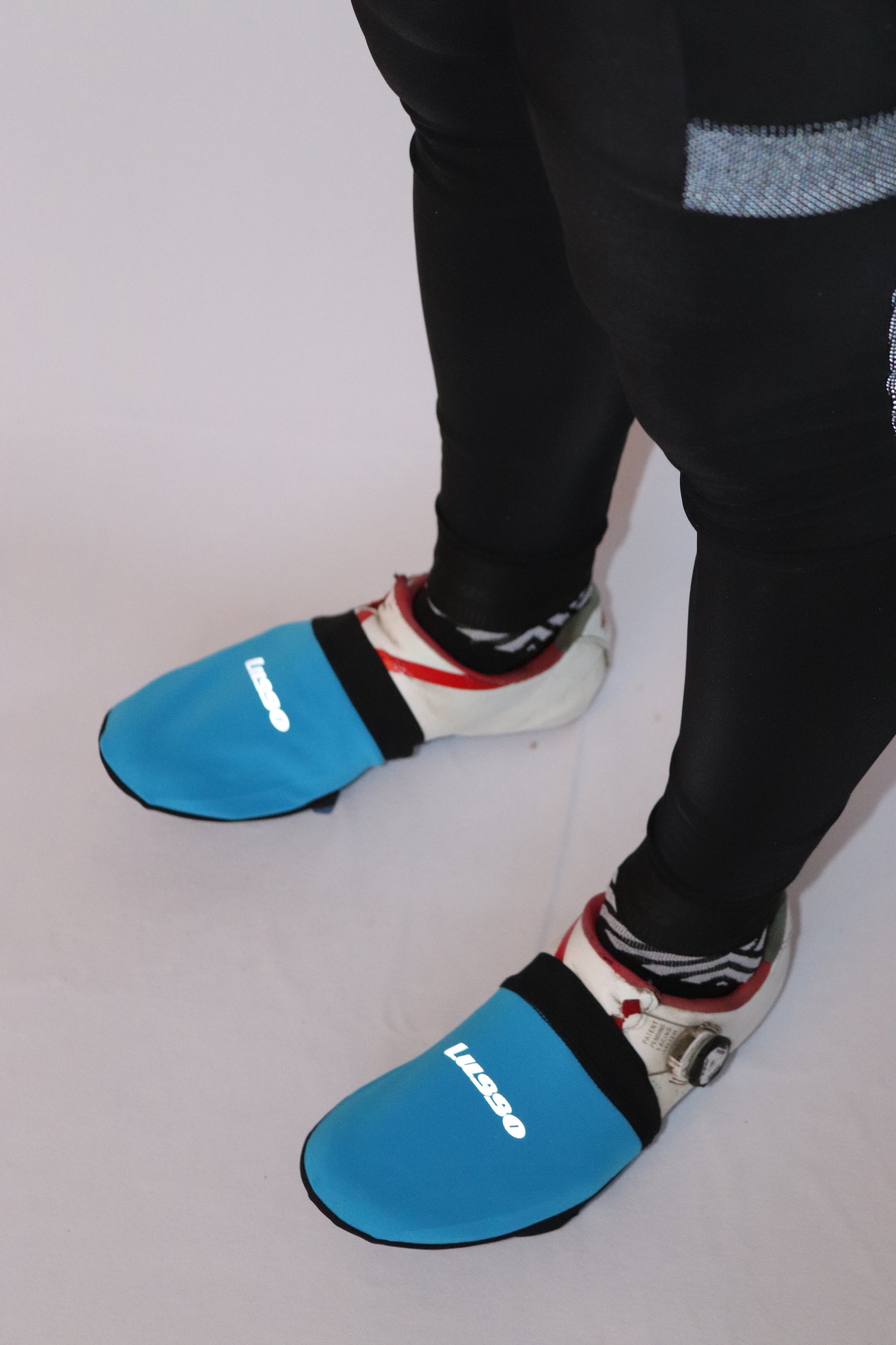 Thermal Toe Covers - Blue - Lusso Cycle Wear