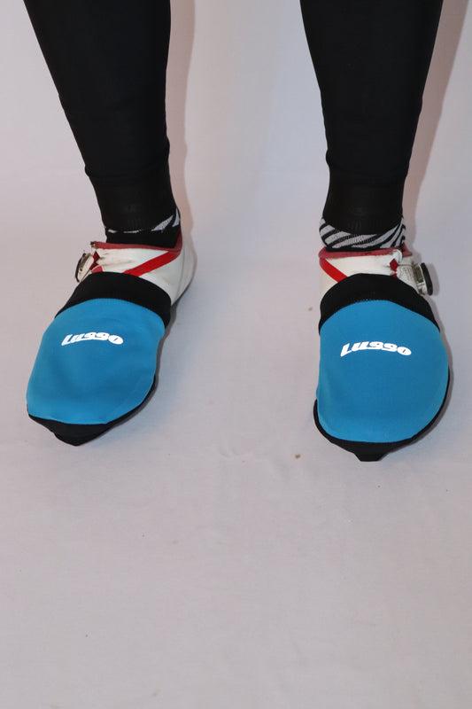 Thermal Toe Covers - Blue - Lusso Cycle Wear