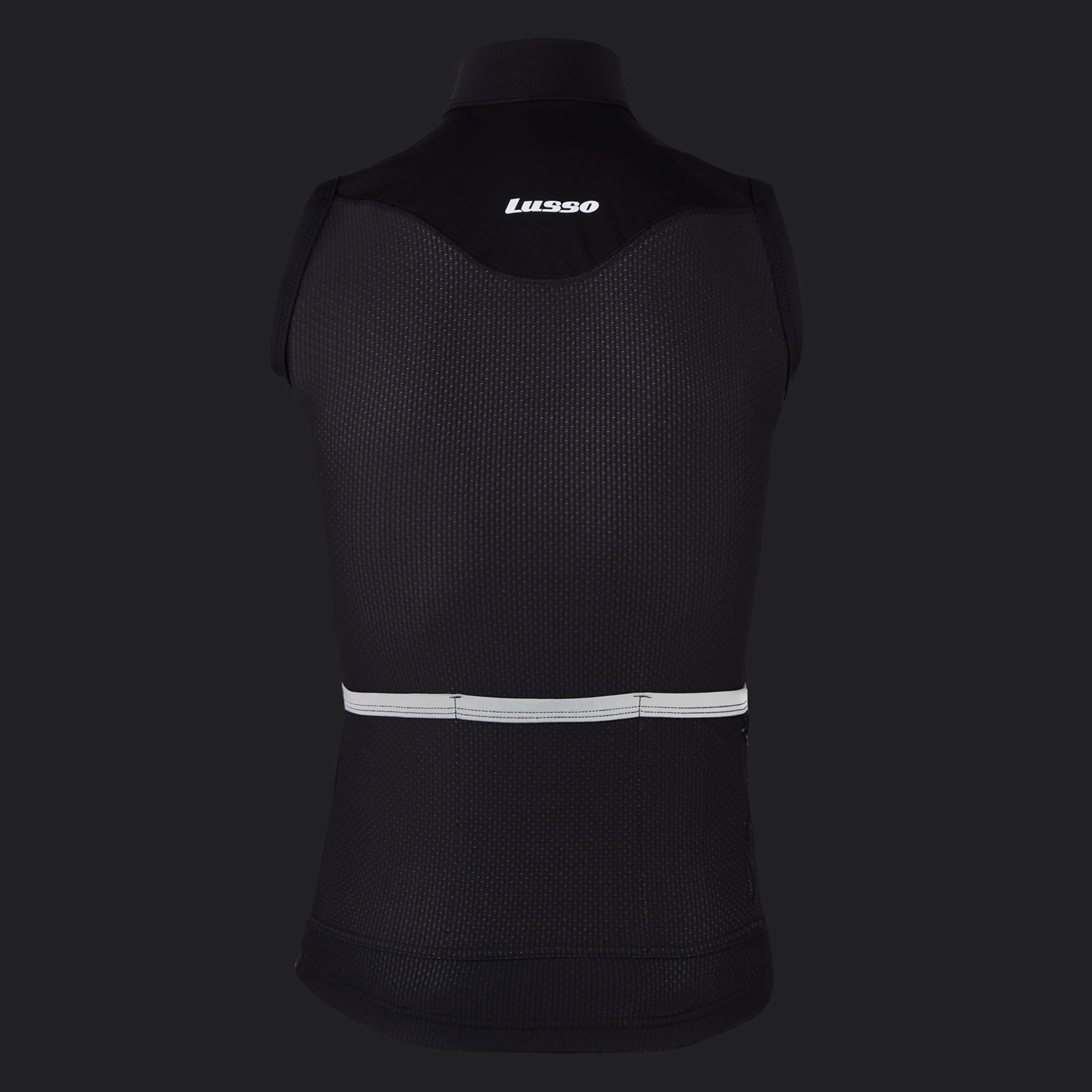 Aqua Challenge Gilet - Black - Lusso Cycle Wear