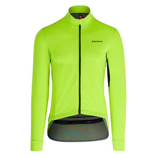 Aqua Repel v2 Jacket - Neon - Lusso Cycle Wear