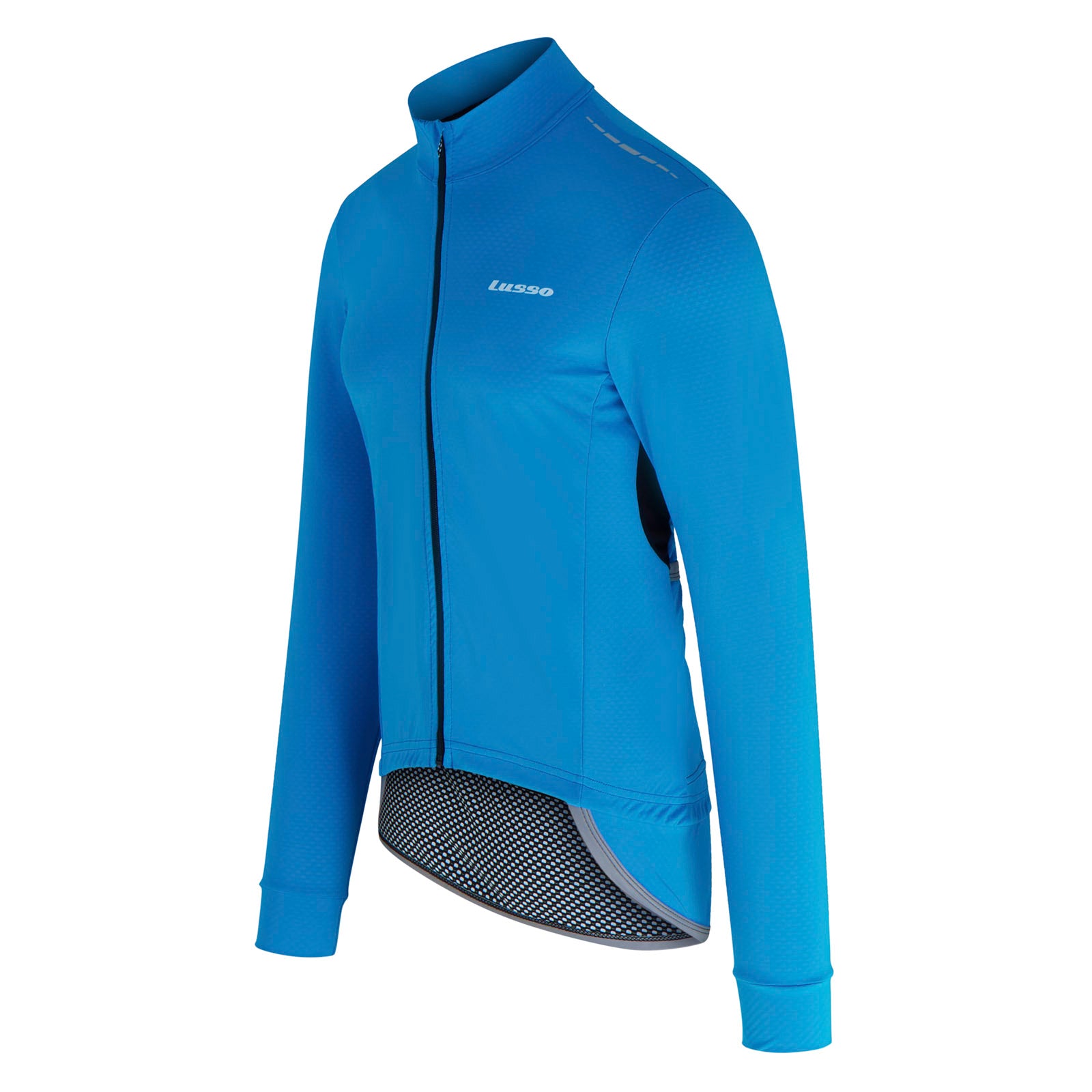 Aqua Repel v2 Jacket - Blue - Lusso Cycle Wear