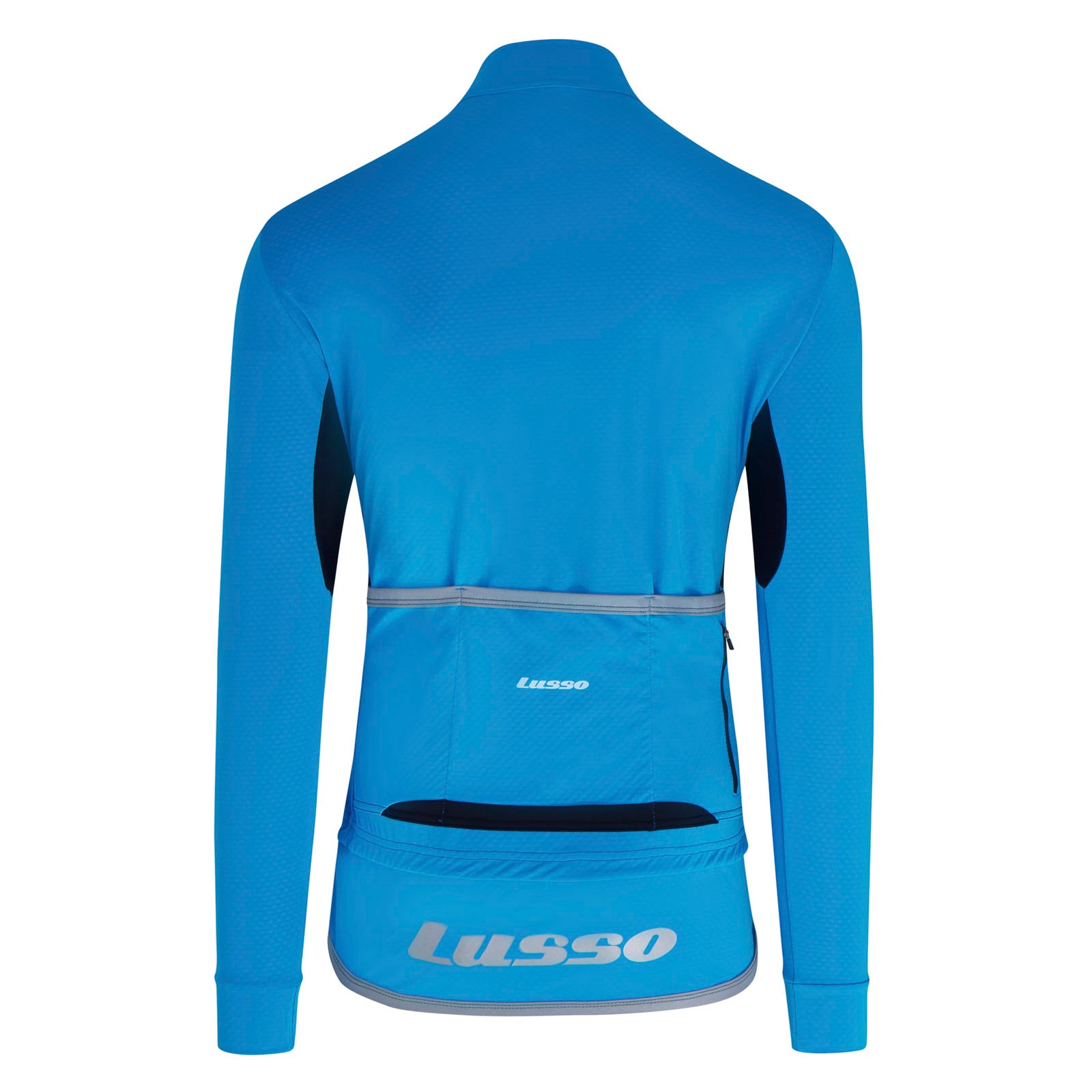 Aqua Repel v2 Jacket - Blue - Lusso Cycle Wear