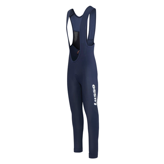 Classic Thermal Bib Tights - Navy - Lusso Cycle Wear