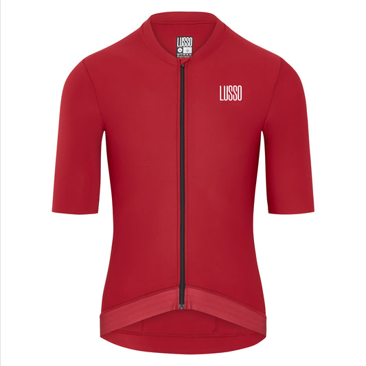 Paragon Jersey - Crimson - Lusso Cycle Wear