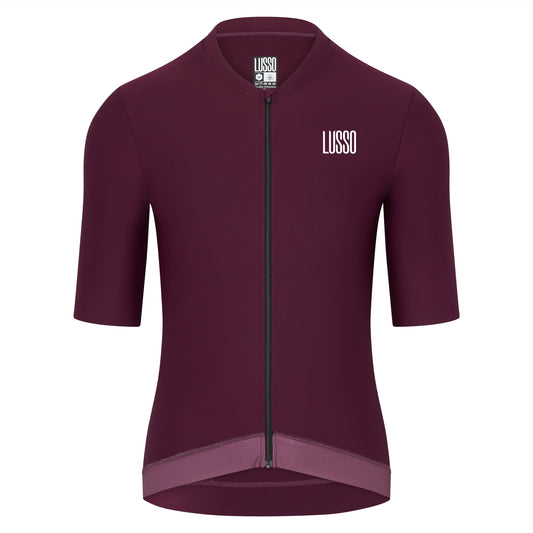 Paragon Jersey - Plum - Lusso Cycle Wear