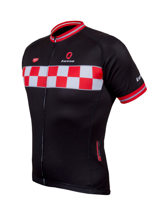 Evolve S/S Jersey Black - Lusso Cycle Wear