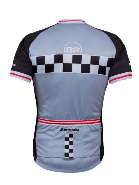 Evolve S/S Jersey Grey - Lusso Cycle Wear