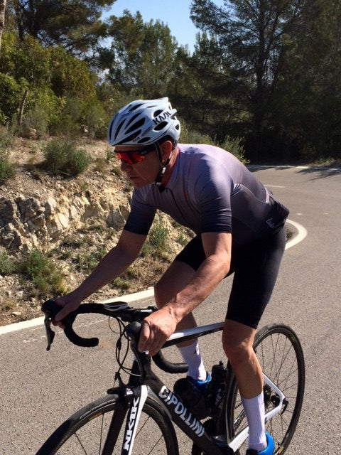 Fade Grey/Black Short Sleeve Jersey - Lusso Cycle Wear